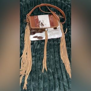 MYRA cowhide purse
